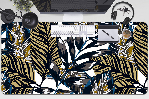 Large desk mat for children palm trees