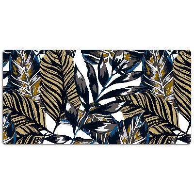 Large desk mat for children palm trees