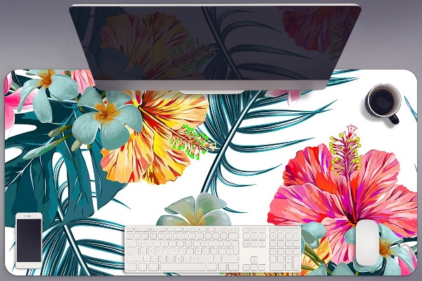 Desk pad Spring flowers