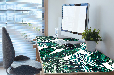 Large desk mat for children monstera