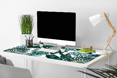 Large desk mat for children monstera