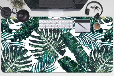 Large desk mat for children monstera