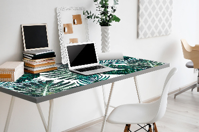 Large desk mat for children monstera