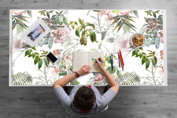 Desk pad delicate Flower