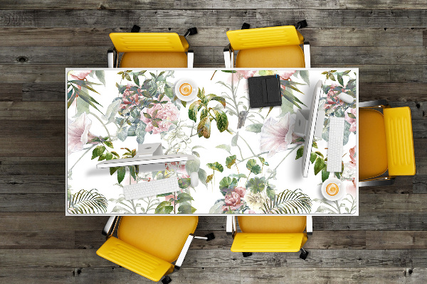 Desk pad delicate Flower