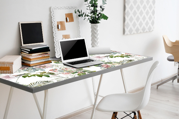 Desk pad delicate Flower