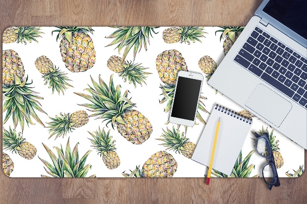 Large desk mat for children pineapples