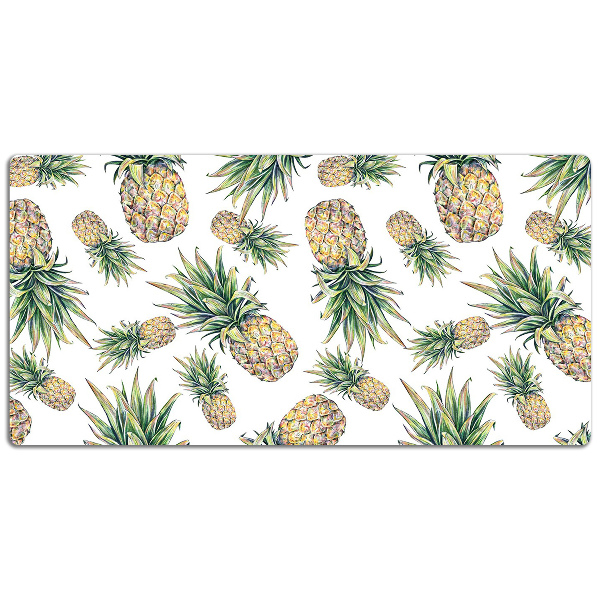 Large desk mat for children pineapples