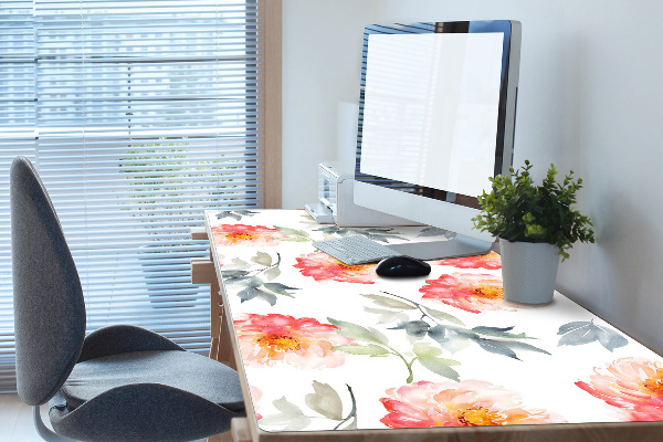 Desk pad Spring flowers