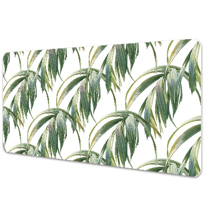 Large desk mat table protector long leaves