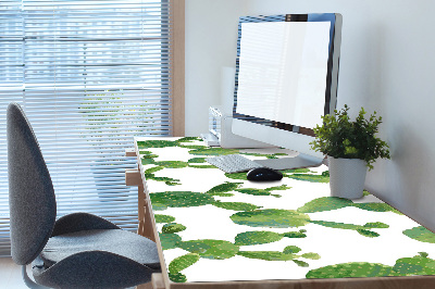 Large desk mat for children cacti