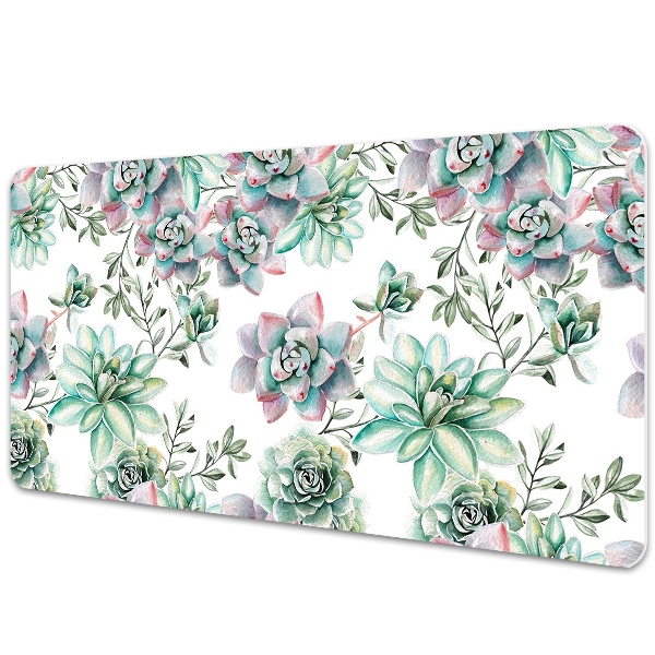 Full desk pad watercolor Flower