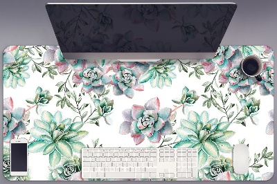 Full desk pad watercolor Flower