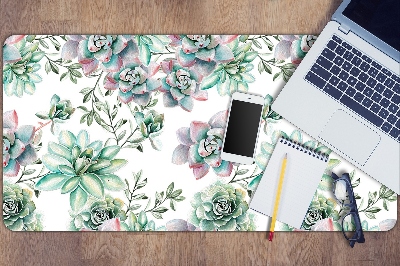 Full desk pad watercolor Flower