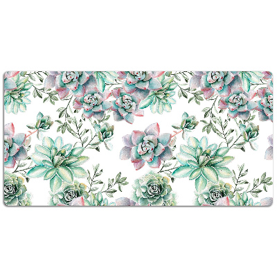 Full desk pad watercolor Flower