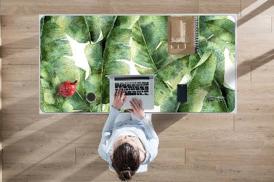 Full desk mat palm leaves