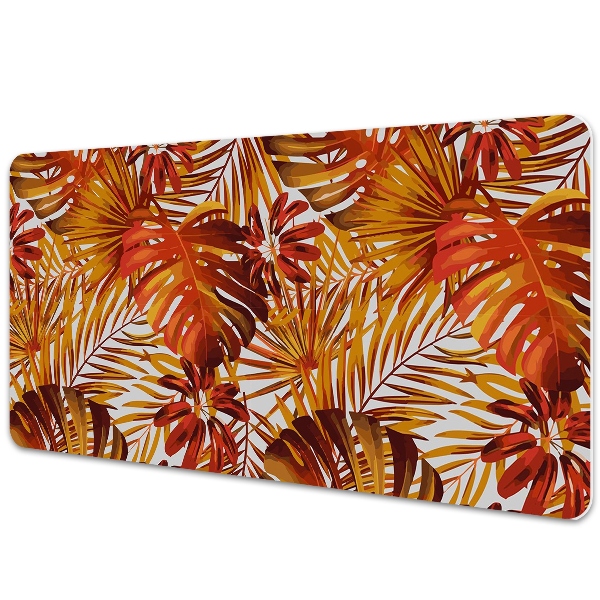 Full desk mat fiery leaves