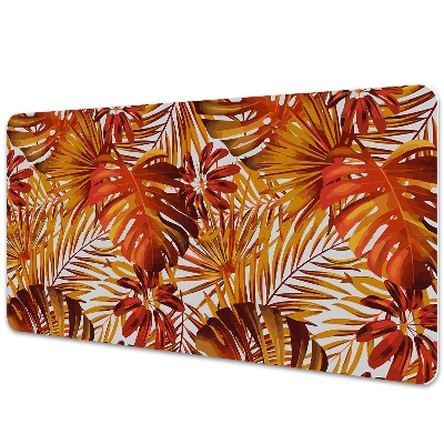 Full desk mat fiery leaves