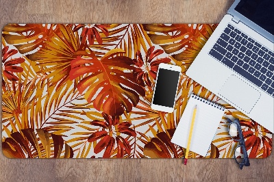 Full desk mat fiery leaves