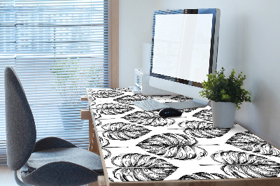 Large desk mat for children monstera