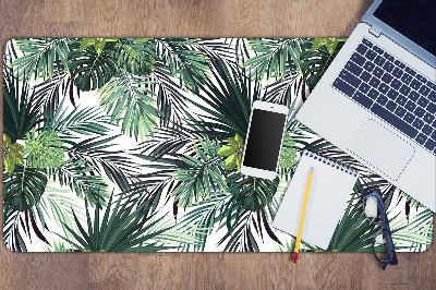 Full desk mat Green leaves