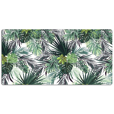 Full desk mat Green leaves