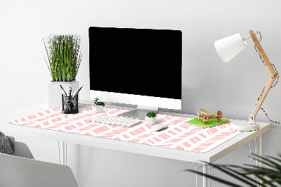 Large desk mat for children herringbone