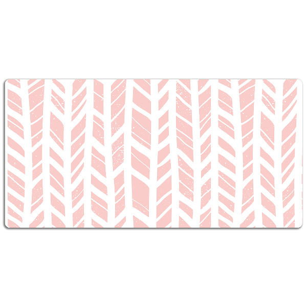 Large desk mat for children herringbone