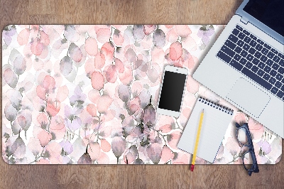 Desk pad flowers painted