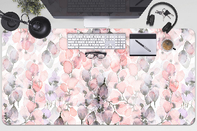 Desk pad flowers painted