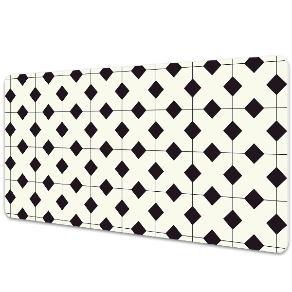 Full desk pad geometric pattern