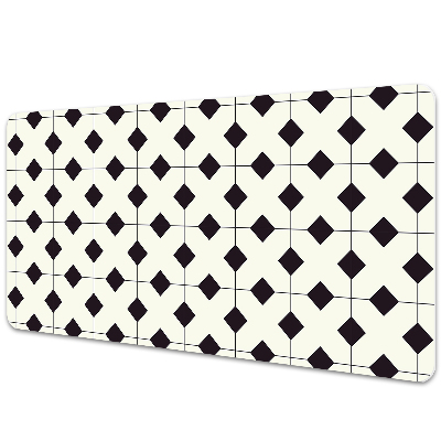 Full desk pad geometric pattern