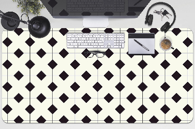 Full desk pad geometric pattern