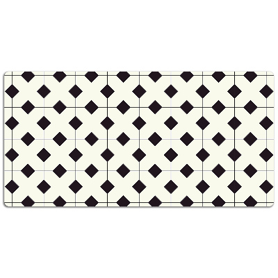 Full desk pad geometric pattern