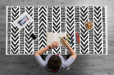 Full desk mat tribal pattern