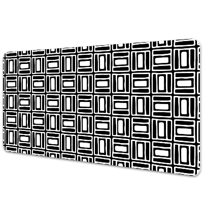 Full desk pad geometric pattern