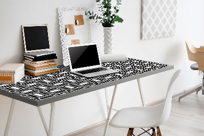 Full desk pad geometric pattern