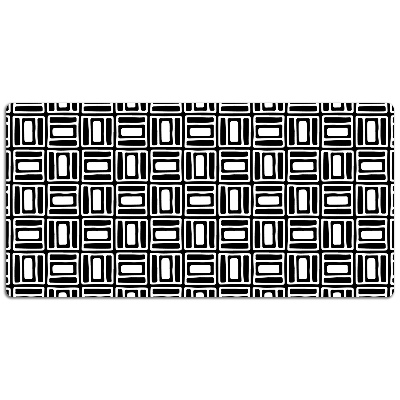 Full desk pad geometric pattern