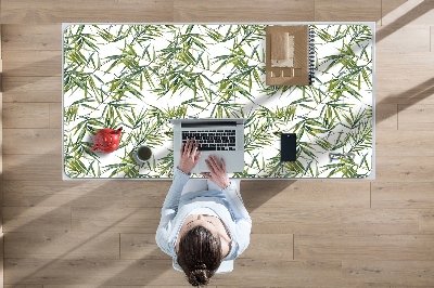 Full desk pad exotic leaves