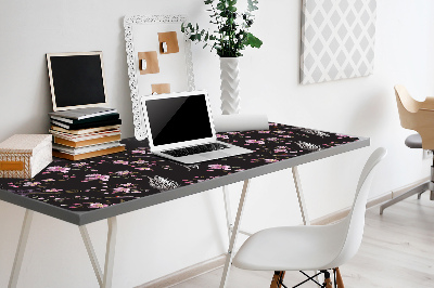 Desk pad Herons and flowers