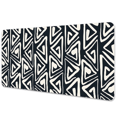 Full desk pad geometric pattern