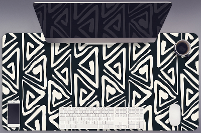 Full desk pad geometric pattern