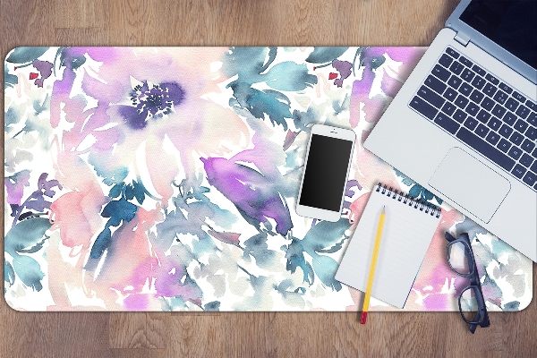 Full desk mat Flower garden