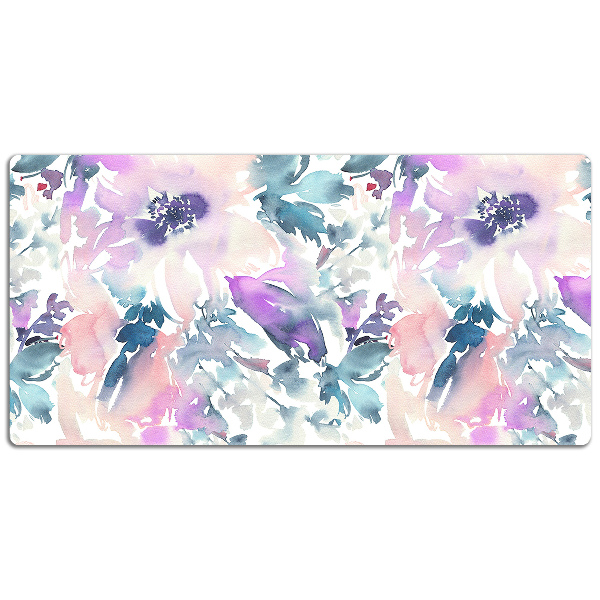 Full desk mat Flower garden