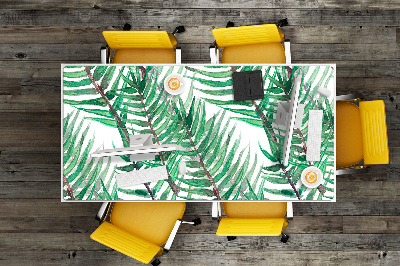 Full desk mat palm leaves