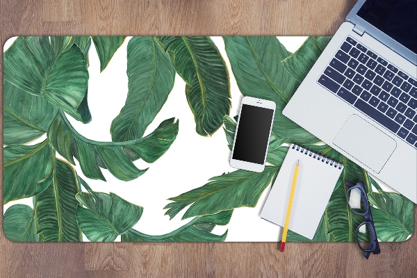 Large desk pad PVC protector banana Paradise