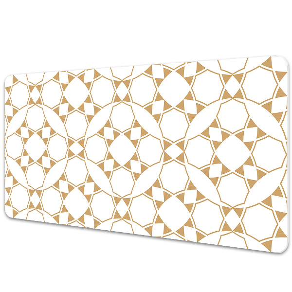 Full desk pad geometric pattern