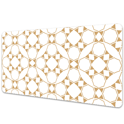 Full desk pad geometric pattern