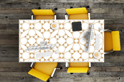 Full desk pad geometric pattern