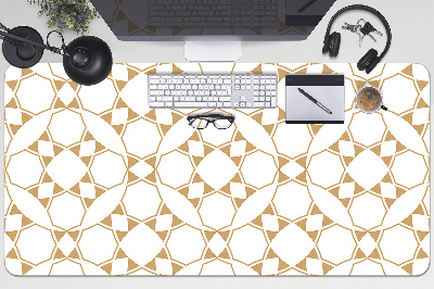 Full desk pad geometric pattern